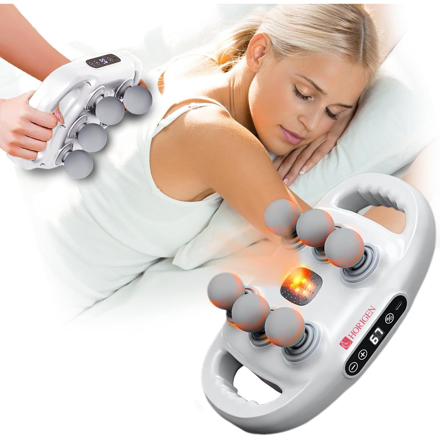 Aparat Pentru Masaj Profesional Cu 6 Capete Horigen MuscleWave Six Aparat Pentru Masaj Profesional Cu 6 Capete Horigen MuscleWave Six